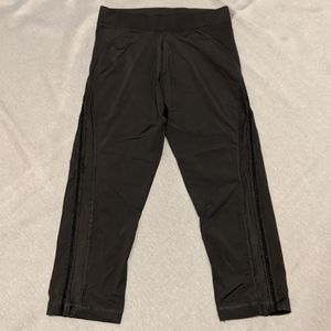 Adidas Stella McCartney Black Capri Leggings XS